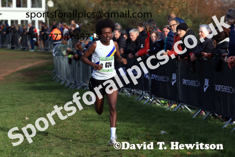 Mens Under-17s 2025 National Cross Country Relays, Berry Hill Park, Mansfield. Photo: David T. Hewitson/Sports for All Pics